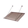 stříška nad dveře LANITPLAST SP1 120/70 hnědá LG2466