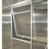 stěnové ventilační okno stříbrné VITAVIA typ V (40000546) PC 6 mm LG3089