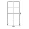 plastový domek LANITPLAST LONGFORD 612 LG4020
