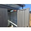 plechový domek LANITPLAST MARBURG 88 ANTRACIT LG4017