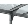 hliníková pergola LANITPLAST ALU 53 antracit + čirý PC LG4148