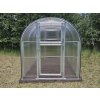 skleník VITAVIA BOHEMY 10000 PC 4 mm LG4176  + skleníkové těsnění LANITPLAST 12 m LG3098 + teploměr / vlhkoměr LANITPLAST LG1441