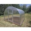 skleník VITAVIA BOHEMY 12000 PC 6 mm LG4181  + skleníkové těsnění LANITPLAST 12 m LG3098 + teploměr / vlhkoměr LANITPLAST LG1441