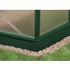 skleník VITAVIA VENUS 2500 PC 6 mm zelený LG4133  + základna VITAVIA VENUS 2500 zelená LG539