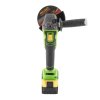 Procraft PWA216 20V - akumulátorová úhlová bruska (s 2x 4,0 Ah akumulátory a nabíječkou)