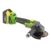 Procraft PWA216 20V - akumulátorová úhlová bruska (s 2x 4,0 Ah akumulátory a nabíječkou)