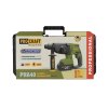 Procraft PHA40 20V - akumulátorové vrtací kladivo (s 2x 4,0 Ah akumulátory a nabíječkou)