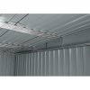 Riwall PRO RMSP 9x8 Anthracite LUX - zahradní domek kovový 2,4 x 2,8 m s pultovou střechou antracit