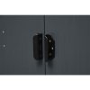 Riwall PRO RMSP 9x8 Anthracite LUX - zahradní domek kovový 2,4 x 2,8 m s pultovou střechou antracit