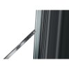 Riwall PRO RMWS 3x9 Anthracite - přístřešek na dřevo s kůlnou 2,7 x 1,6 m s pultovou střechou antracit