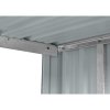 Riwall PRO RMWS 3x7 Anthracite - přístřešek na dřevo 2 x 1,5 m s pultovou střechou antracit