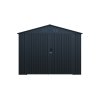 Riwall PRO RMCG 20x10 Anthracite - kovová garáž 3 x 6 m se sedlovou střechou Antracit