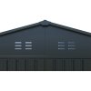 Riwall PRO RMCG 20x10 Anthracite - kovová garáž 3 x 6 m se sedlovou střechou Antracit
