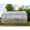 skleník LANITPLAST DODO 300 3x4 m PC 4 mm černý LG4355  + skleníkové těsnění LANITPLAST 12 m LG3098 + akrylátová barva na kov 0,7 kg černá LG4351