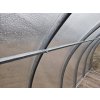 skleník LANITPLAST DODO 300 3x4 m PC 4 mm černý LG4355  + skleníkové těsnění LANITPLAST 12 m LG3098 + akrylátová barva na kov 0,7 kg černá LG4351