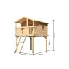 dětské hřiště KARIBU BENJAMIN 91202 natur LG2409