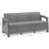 18310 1 zahradni pohovka allibert corfu love seat max 182 x 70 x 79cm grafit seda
