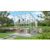 skleník VITAVIA PLAYA 7600 sklo 3 mm + PC 6 mm stříbrný LG4131