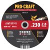 6297 rezny kotouc procraft cd230x20 cd230x20