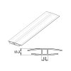 Polykarbonátový H-profil 8 - 10 mm 6m PK920-205