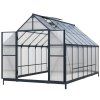 skleník LANITPLAST SARANA 8x14 PC 4 mm černý LG4751