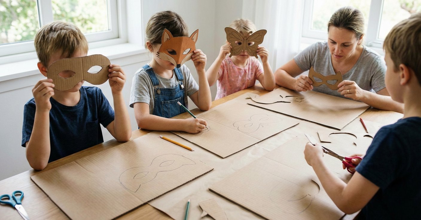 Jak vyrobit masku na karneval i maškarní? Zábava pro děti i dospělé