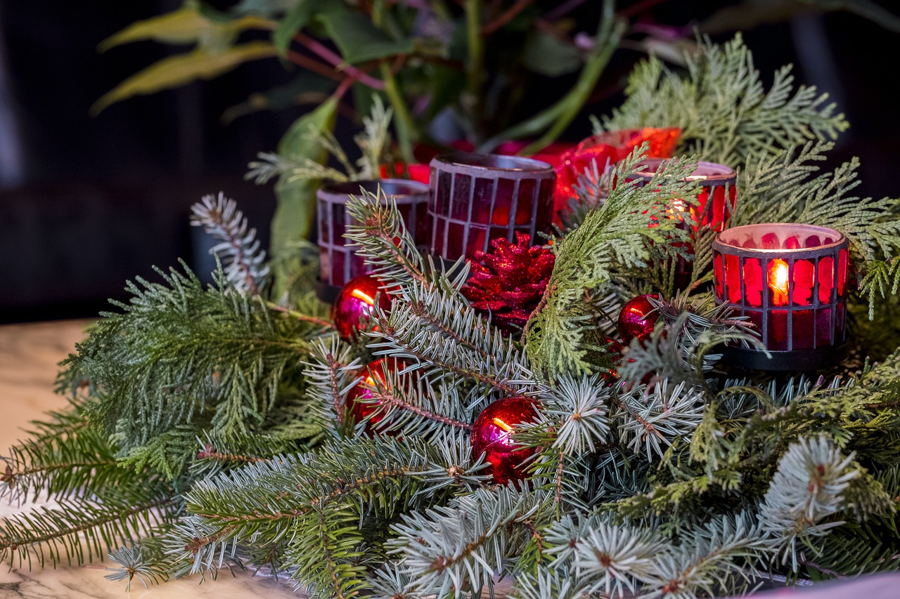 adventní-venec-cervena