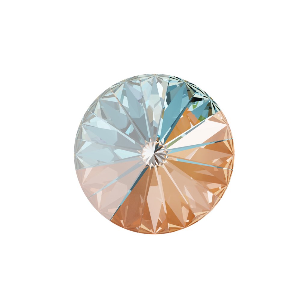 Swarovski® Crystals Rivoli 1122 12mm Peach DeLite