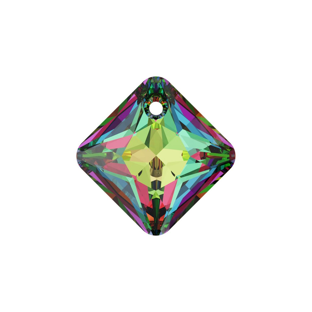 Swarovski® Crystals Princess Cut 6431 9mm Vitrail Medium