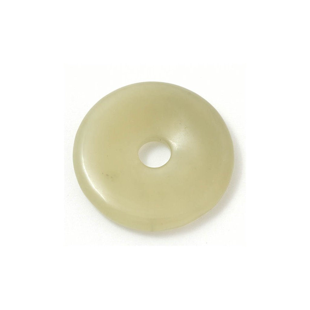 Jadeit China Donut 30mm (1ks)
