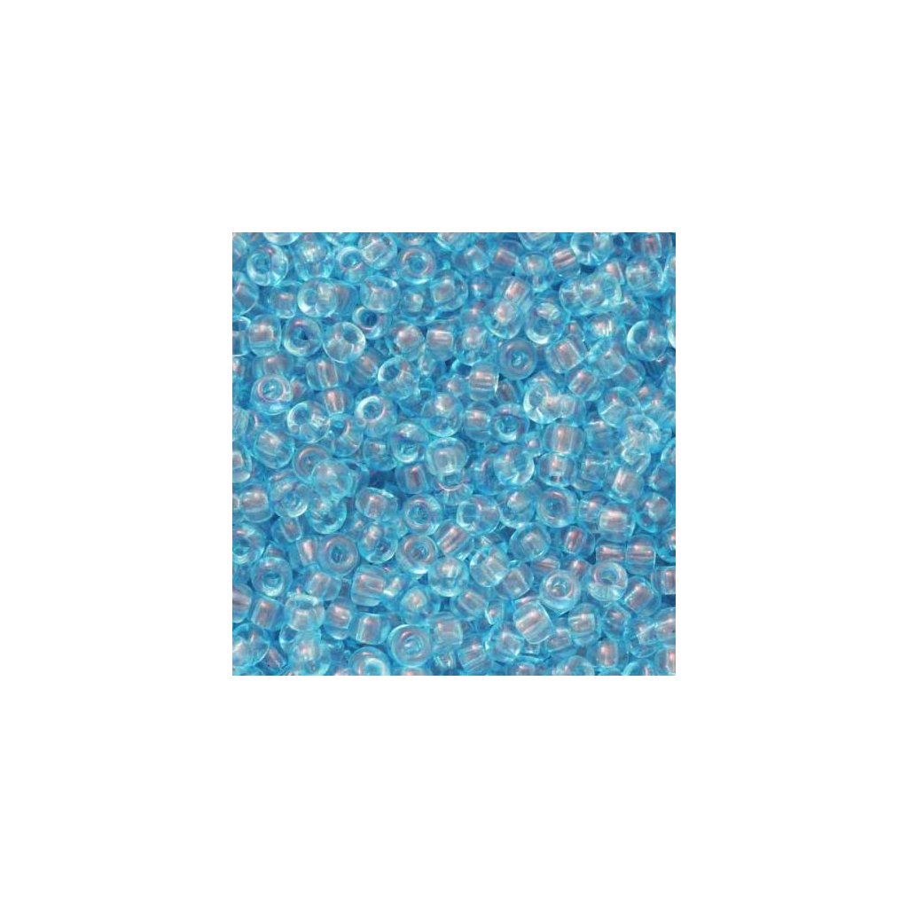 Preciosa® Rokajl 8/0 modrá Solgel (01134)
