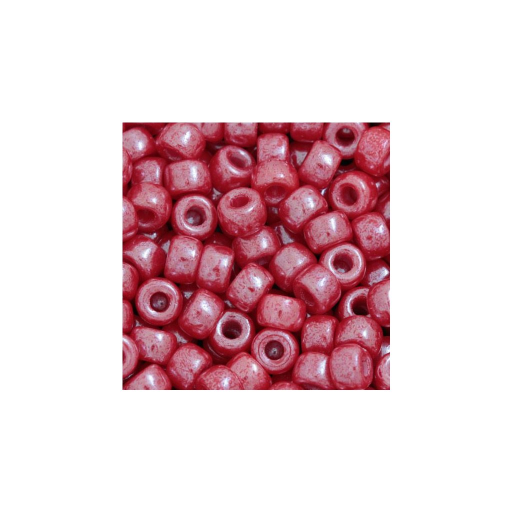 MATUBO Round 6/0 Luster Coral Red