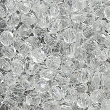 Korálky broušené 2mm crystal