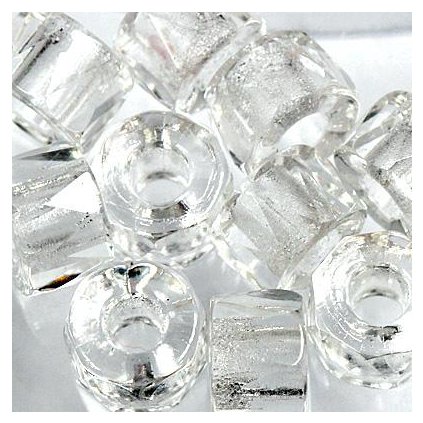 Korálek broušený BAVORÁK 6/4mm crystal