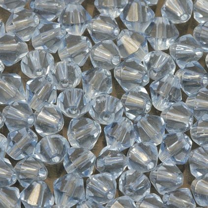 MC perle sluníčko 4mm light sapphire 30020 (10ks)