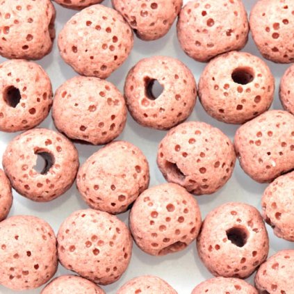 Láva růžová 8mm (1ks)