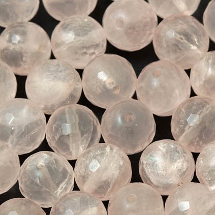 Růženín broušený 10mm (1ks)