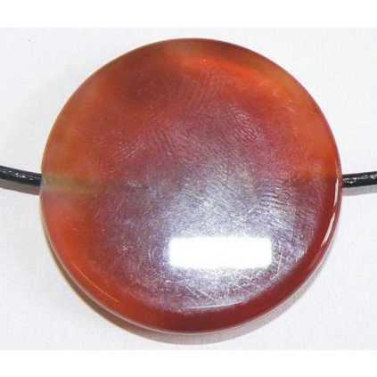 Karneol medový 30mm (1ks)