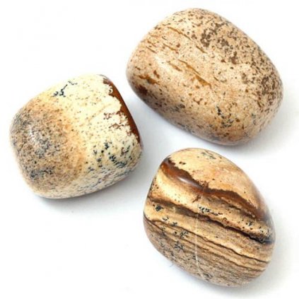 Jaspis pískový tromlovaný L 2cm (1ks)