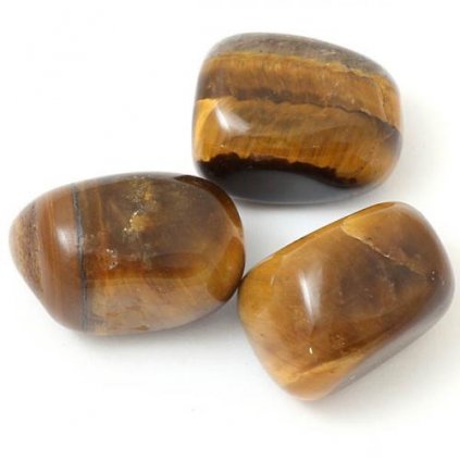 Tygří oko tromlované L 2cm (1ks)
