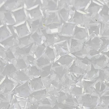 Stone SQUARE 3mm/20ks Crystal