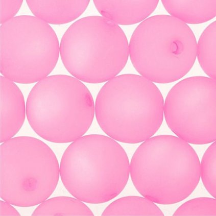 Korálek VELLUTO kulička 10mm rose