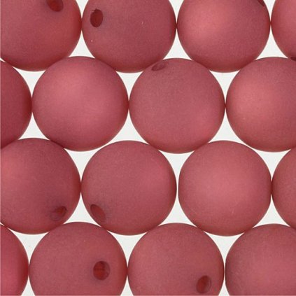 Korálek VELLUTO kulička 10mm teraccotta
