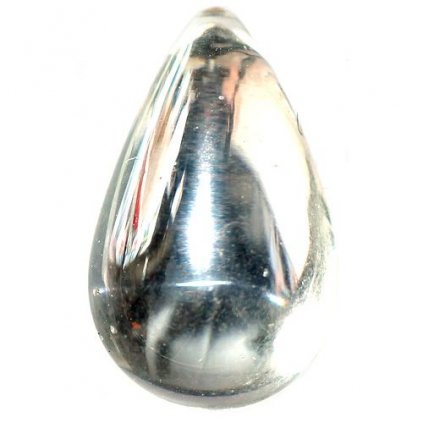 Kabošon hruška 13/8mm crystal