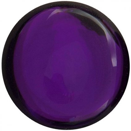 Kabošon BRILLANT kruh 12mm amethyst