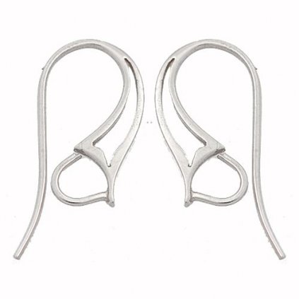 Náušnicový háček ELEGANT 28/12mm 1,36g Ag925/1000