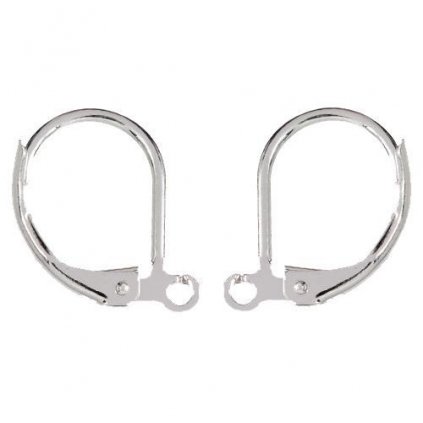 Naušnicový háček zavírací 13mm chirurgická ocel