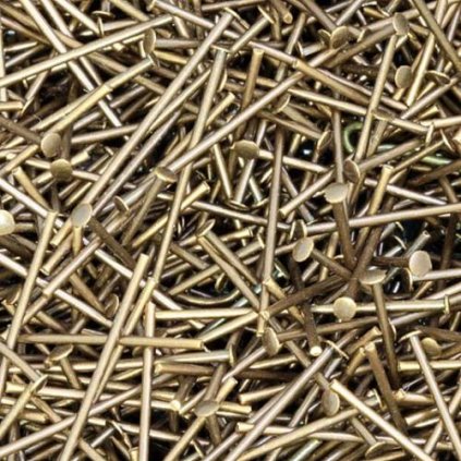 Ketlovací nýt 40mm staré zlato 5g