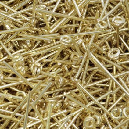 Ketlovací prizma nýt 50mm zlato 5g