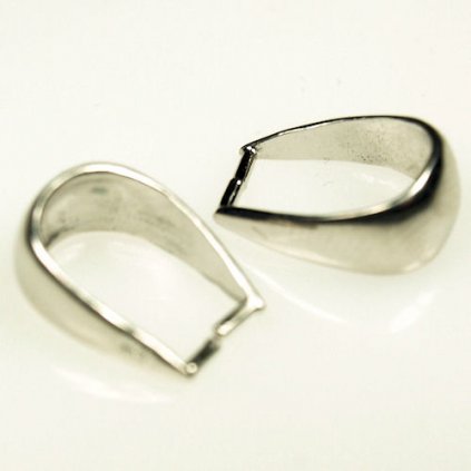 Šlupna 5,5x12mm Rhodium